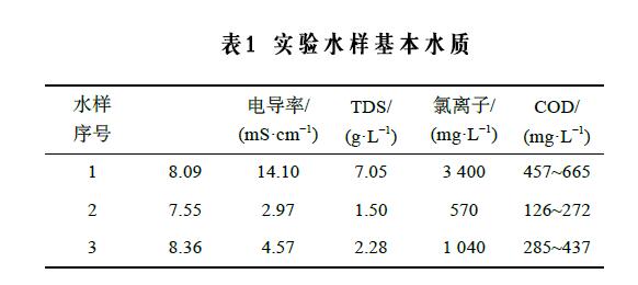 煤化工高鹽廢水臭氧催化氧化實驗裝置與方法(1)