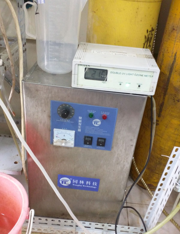 北京化工大學臭氧氣體金屬氧化實驗(1)