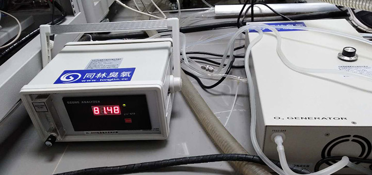 清華大學水處理臭氧氧化實驗(2)