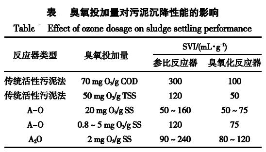 臭氧氧化對生化系統的影響分析(1)
