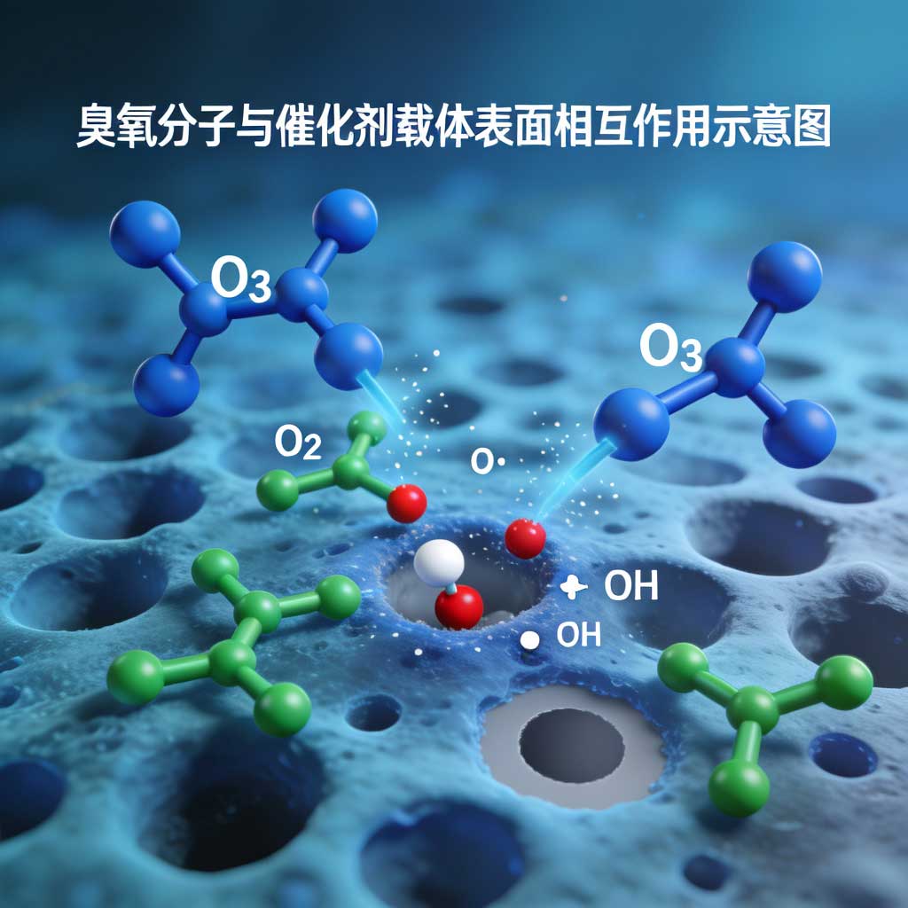 臭氧氣氛提升催化劑載體表面活性研究(1)