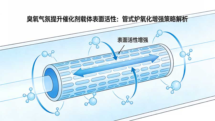 臭氧氣氛提升催化劑載體表面活性：管式爐氧化增強策略解析(1)