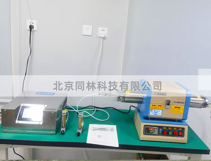 某院管式爐搭配高濃度臭氧發生器安裝現場